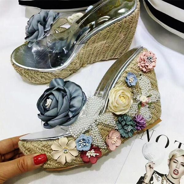 slippers zapatos de mujer 2021 shoes woman platform 10cm wedges flowers bling crystal sapato feminino flats, Black
slippers zapatos de mujer 2021 shoes woman platform 10cm wedges flowers bling crystal sapato feminino flats, Black