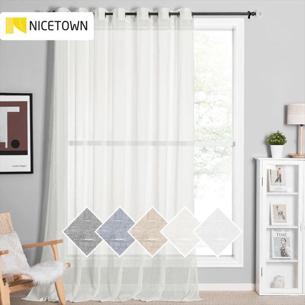 curtain & drapes nicetown privacy sheer linen curtains semi elegant vertical light filtering window treatments farmhouse/porch
curtain & drapes nicetown privacy sheer linen curtains semi elegant vertical light filtering window treatments farmhouse/porch