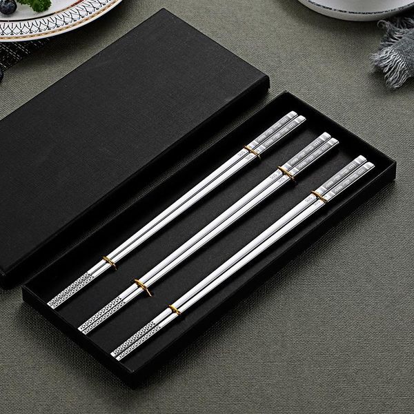 vacclo 304 stainless steel chopsticks titanium plated golden colorful non-slip square household tableware kitchen accessories
vacclo 304 stainless steel chopsticks titanium plated golden colorful non-slip square household tableware kitchen accessories