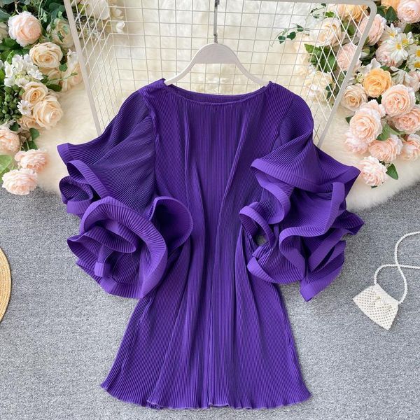 women's blouses & shirts shirt ins design sense butterfly sleeve loose pleated chiffon female summer solid 2021 tide blouse ml876, White
women's blouses & shirts shirt ins design sense butterfly sleeve loose pleated chiffon female summer solid 2021 tide blouse ml876, White