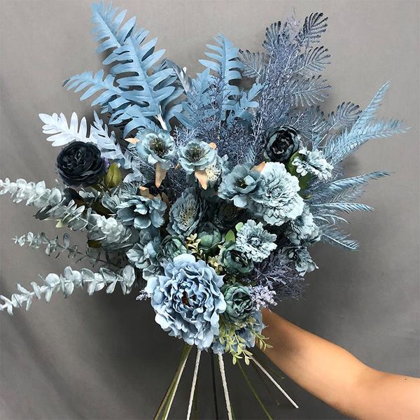 decorative flowers & wreaths artificial plants blue series simulation flower decoration wedding arrangement road leading floral fake
decorative flowers & wreaths artificial plants blue series simulation flower decoration wedding arrangement road leading floral fake