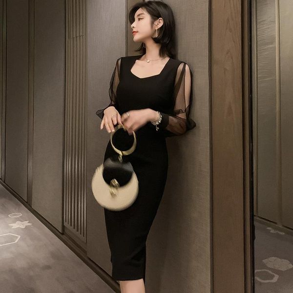 casual dresses arrival women mesh patchwork long sleeve pencil dress ladies sheath solid midi luxury winter black party, Black;gray
casual dresses arrival women mesh patchwork long sleeve pencil dress ladies sheath solid midi luxury winter black party, Black;gray
