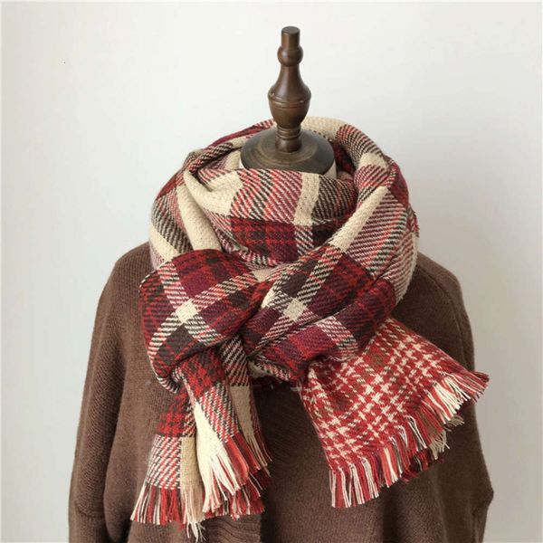 scarf korean women's versatile autumn and winter double sided thickened thousand bird plaid shawl, Blue;gray
scarf korean women's versatile autumn and winter double sided thickened thousand bird plaid shawl, Blue;gray
