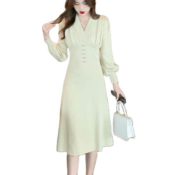 casual dresses elegant knitted dress 2021 autumn and winter waist slimming high-quality fashionable women's clothing, Black;gray
casual dresses elegant knitted dress 2021 autumn and winter waist slimming high-quality fashionable women's clothing, Black;gray