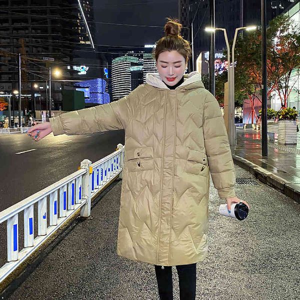 women's down & parkas isenmal lady long loose hooded winter women jacket casual thick gloosy coat student female fashion j93j, Black
women's down & parkas isenmal lady long loose hooded winter women jacket casual thick gloosy coat student female fashion j93j, Black