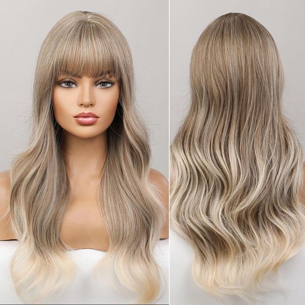 synthetic wigs emmor blonde with platinum wig for women natural long wavy bangs heat resistant fiber daily cosplay hair, Black
synthetic wigs emmor blonde with platinum wig for women natural long wavy bangs heat resistant fiber daily cosplay hair, Black