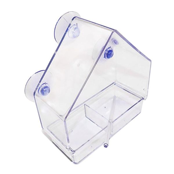 bird cages window feeder roof shape clear acrylic hanging with suction cups separable removable seed feed tray
bird cages window feeder roof shape clear acrylic hanging with suction cups separable removable seed feed tray