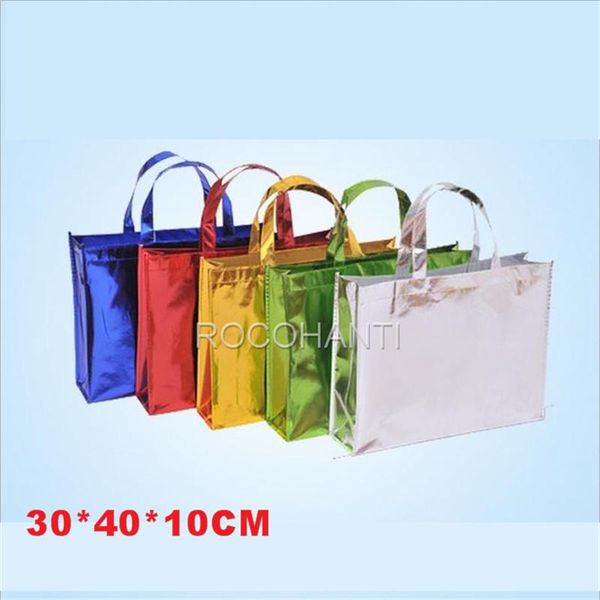 shopping bags 30*40*10cm 10 pieces factory doule thick laser film non woven for promotion gift bag accept custom
shopping bags 30*40*10cm 10 pieces factory doule thick laser film non woven for promotion gift bag accept custom