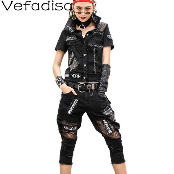 women's two piece pants vefadisa black summer letter embroidery women set 2021 patchwork short sleeve blouse + spliced harem female 2 s, White
women's two piece pants vefadisa black summer letter embroidery women set 2021 patchwork short sleeve blouse + spliced harem female 2 s, White