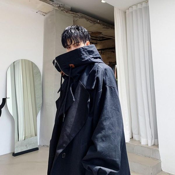 men's jackets hooded punk black jacket loose casual patchwork vintage cargo male harajuku lapel zipper windbreakers fashion mens coats, Black;brown
men's jackets hooded punk black jacket loose casual patchwork vintage cargo male harajuku lapel zipper windbreakers fashion mens coats, Black;brown