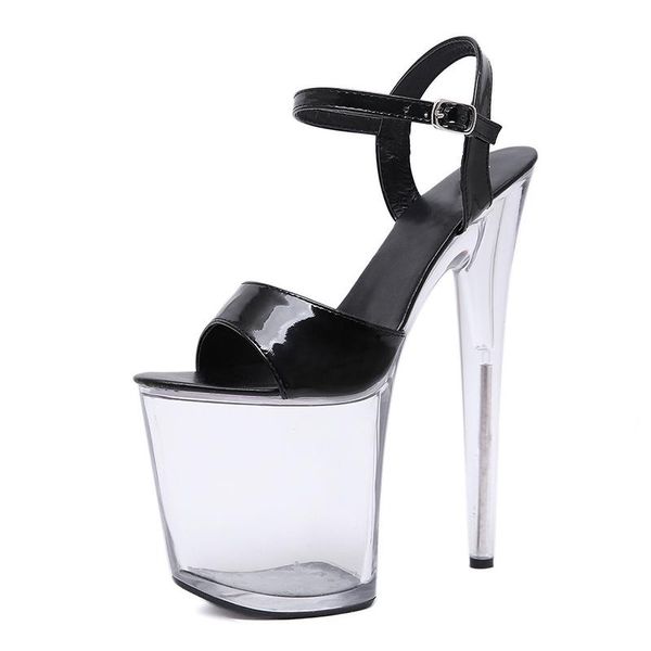2021 summer high heel open toe nightclub sandals waterproof wedding pole dance transparent shoes women, Black
2021 summer high heel open toe nightclub sandals waterproof wedding pole dance transparent shoes women, Black