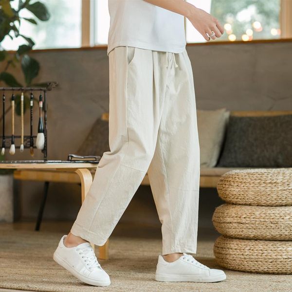 men's pants hzirip 2021 summer casual black cotton linen loose trend sports comfortable straight long pant
men's pants hzirip 2021 summer casual black cotton linen loose trend sports comfortable straight long pant