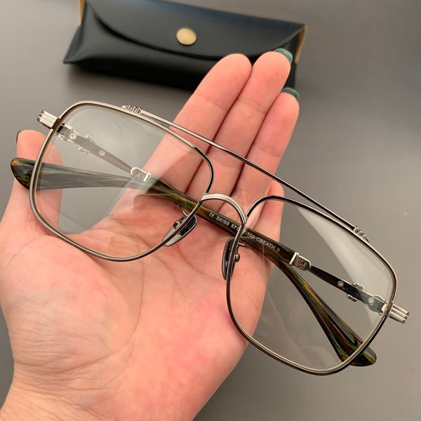 brand designer spectacle frames fashion big optical glasses square eyeglasses frame men women myopia glasses eyewear with original box, Silver
brand designer spectacle frames fashion big optical glasses square eyeglasses frame men women myopia glasses eyewear with original box, Silver