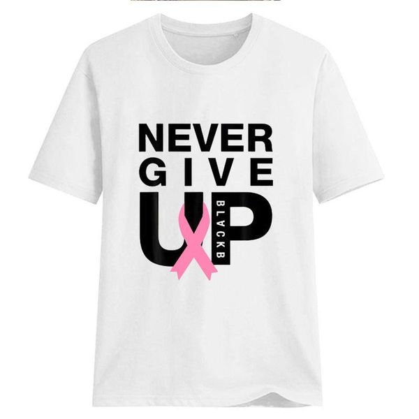 women's t-shirt 2021 harajuk aesthetic summer pink ribbon never give up shirt sleeve contain black 90s casual shein t shirts, White
women's t-shirt 2021 harajuk aesthetic summer pink ribbon never give up shirt sleeve contain black 90s casual shein t shirts, White