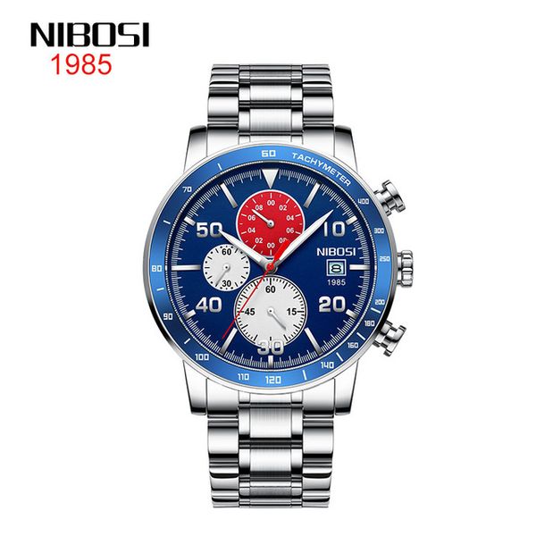 5 style nibosi chronograph mens watch watches quartz watches waterproof and luminescent stainless steel watches silver shell blue dail, Slivery;brown
5 style nibosi chronograph mens watch watches quartz watches waterproof and luminescent stainless steel watches silver shell blue dail, Slivery;brown