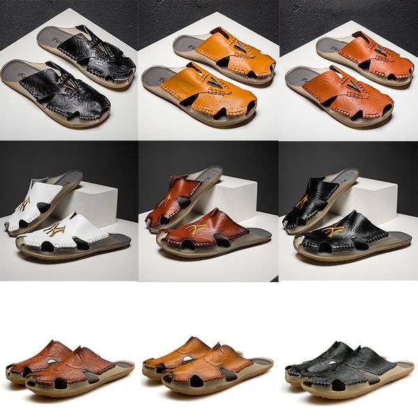 good quality arizona designer luxury men summer crocodile pattern slippers mens mules loafers genuine leather flats sandals beach shoes eur3, Black
good quality arizona designer luxury men summer crocodile pattern slippers mens mules loafers genuine leather flats sandals beach shoes eur3, Black
