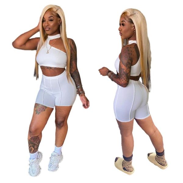 women's tracksuits lady women set solid sleeveless crop sheath elastic high waist shorts 2 piece fashion tracksuit summer casual ou, Gray
women's tracksuits lady women set solid sleeveless crop sheath elastic high waist shorts 2 piece fashion tracksuit summer casual ou, Gray