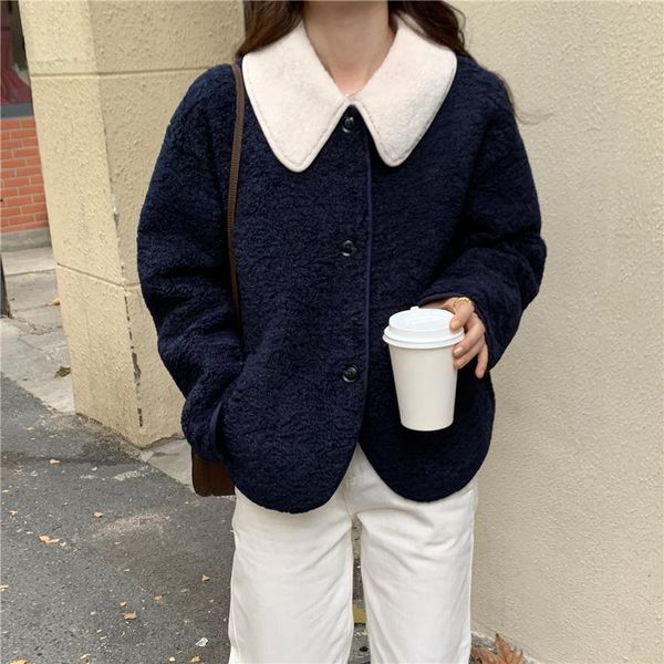2021 new winter coat womens oversize fashion cashmere wool coats outerwear female short thickening warm woolen overcoat women trench li2a, Black;brown
2021 new winter coat womens oversize fashion cashmere wool coats outerwear female short thickening warm woolen overcoat women trench li2a, Black;brown