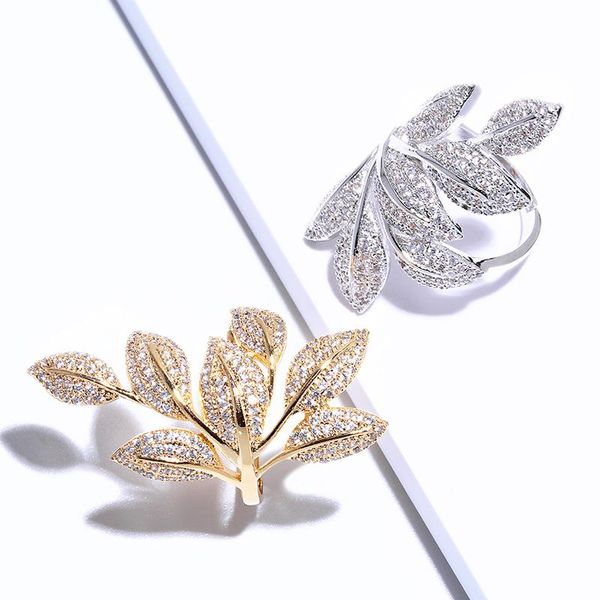 cluster rings 2021delicate silver leaf ring for woman micro inlayed cubic zirconia present finger vintage fashion jewelry bague, Golden;silver
cluster rings 2021delicate silver leaf ring for woman micro inlayed cubic zirconia present finger vintage fashion jewelry bague, Golden;silver