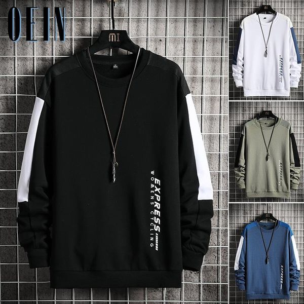 men's hoodies & sweatshirts oein 2021 fashion harajuku men spring autumn hip hop hoody mens casual o-neck patchwork sweatshirt for youn, Black
men's hoodies & sweatshirts oein 2021 fashion harajuku men spring autumn hip hop hoody mens casual o-neck patchwork sweatshirt for youn, Black