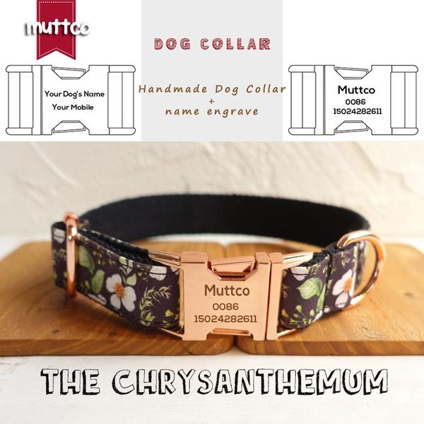 dog collars & leashes muttco engraved fashion handmade soft stubborn pet name collar the chrysanthemum 5 sizes udc044m
dog collars & leashes muttco engraved fashion handmade soft stubborn pet name collar the chrysanthemum 5 sizes udc044m