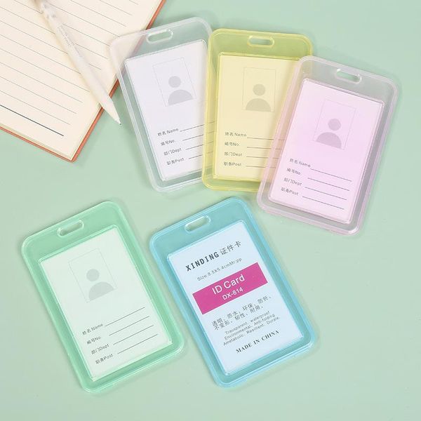 card holders 1pcs & id cover cute transparent pvc business bank bus holder kid's protector wallet case, Brown;gray
card holders 1pcs & id cover cute transparent pvc business bank bus holder kid's protector wallet case, Brown;gray