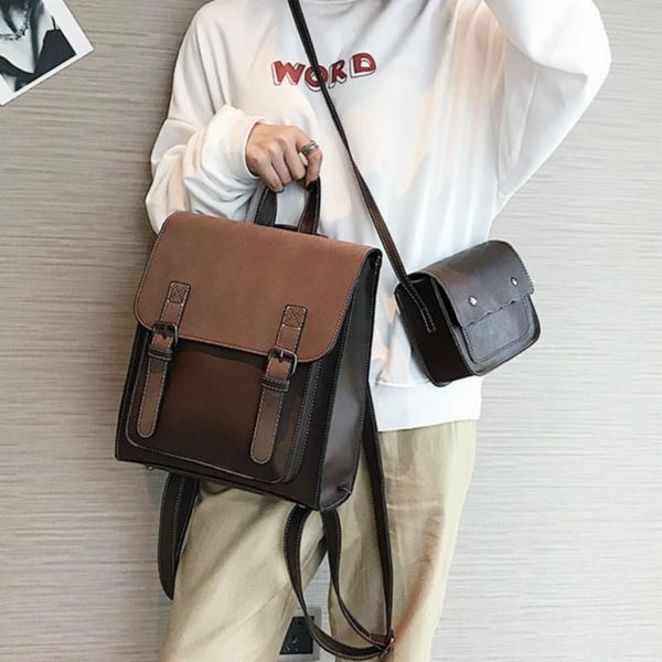 outdoor bags fashion women backpack retro casual wild large capacity leather backpacks vintage school bag for teenage girls
outdoor bags fashion women backpack retro casual wild large capacity leather backpacks vintage school bag for teenage girls