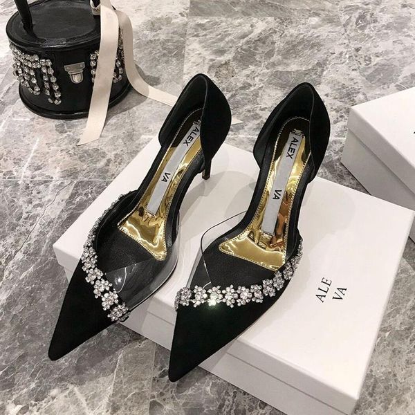 dress shoes online celebrity high-heeled women's 2021 pointy stiletto rhinestones summer with skirt design sense niche, Black
dress shoes online celebrity high-heeled women's 2021 pointy stiletto rhinestones summer with skirt design sense niche, Black