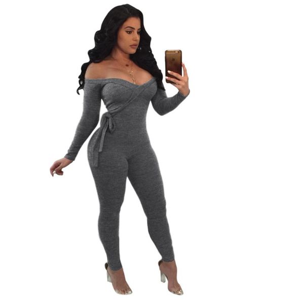 women's jumpsuits & rompers 2021 spring off shoulder jumpsuit long sleeve v neck bow sashes bandage bodycon slim party club overalls, Black;white
women's jumpsuits & rompers 2021 spring off shoulder jumpsuit long sleeve v neck bow sashes bandage bodycon slim party club overalls, Black;white