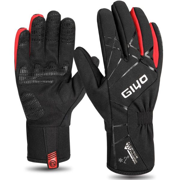 cycling gloves giyo winter men women's motorcycle mtb bike bicycle full finger windproof waterproof sport gym, Black
cycling gloves giyo winter men women's motorcycle mtb bike bicycle full finger windproof waterproof sport gym, Black