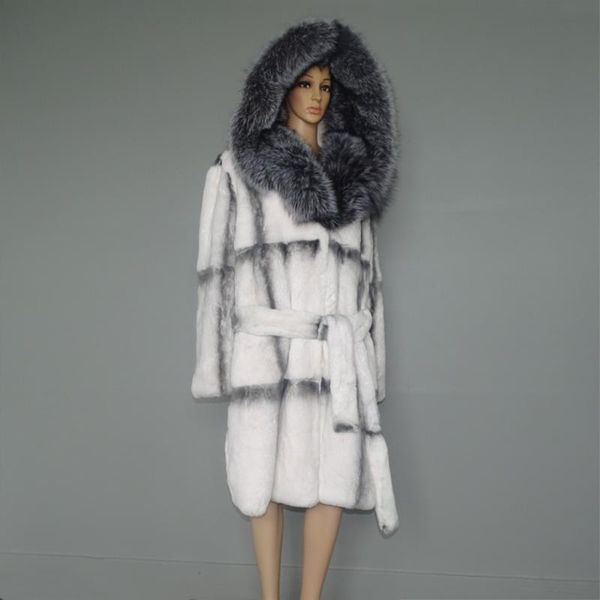 women's fur & faux 100cm long silver hooded coat/imitation white cross mink designing rex outwear garment overcoat parka, Black
women's fur & faux 100cm long silver hooded coat/imitation white cross mink designing rex outwear garment overcoat parka, Black