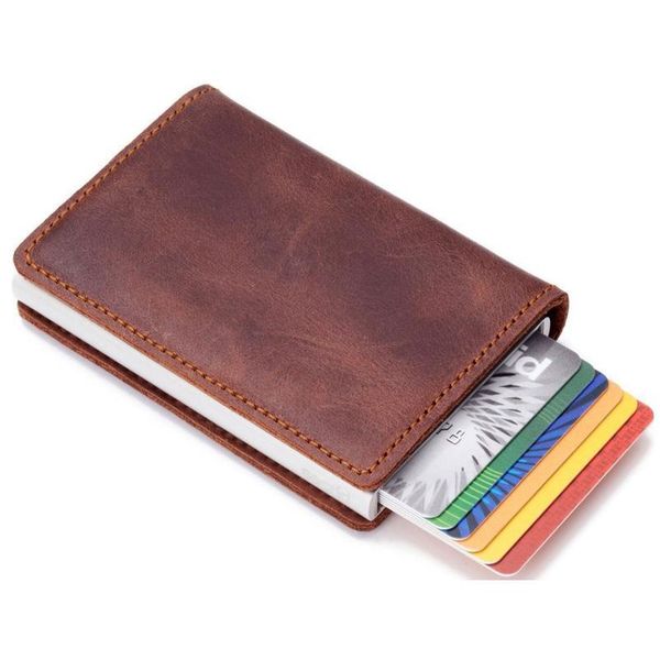 men vintage credit card holder blocking rfid wallet leather fashion security information metal purse genuine leather wal jllmuj
men vintage credit card holder blocking rfid wallet leather fashion security information metal purse genuine leather wal jllmuj