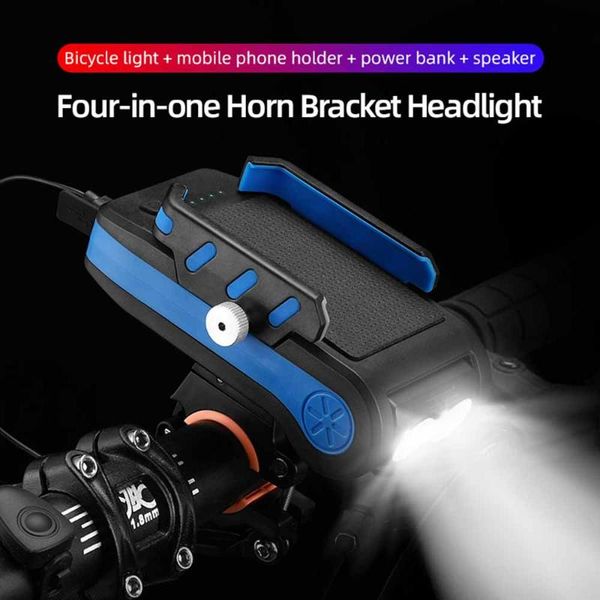 new rechargeable bike light bike led multifunction 4 in 1 horn holder power bank bicycle front lamp phone stand
new rechargeable bike light bike led multifunction 4 in 1 horn holder power bank bicycle front lamp phone stand