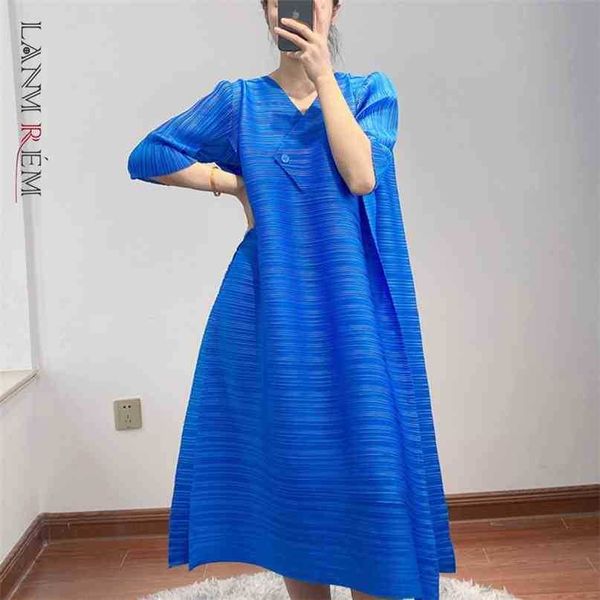 pleated dress summer loose short sleeve v-neck medium length irregular dresses female casual 2d3918 210526, Black;gray
pleated dress summer loose short sleeve v-neck medium length irregular dresses female casual 2d3918 210526, Black;gray