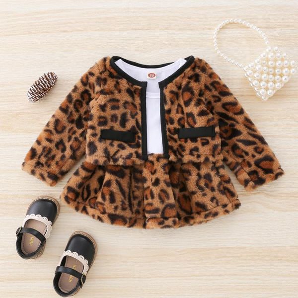 clothing sets infant baby girl clothes set leopard long sleeve coats a-line dresses autumn spring outfits d95, White
clothing sets infant baby girl clothes set leopard long sleeve coats a-line dresses autumn spring outfits d95, White