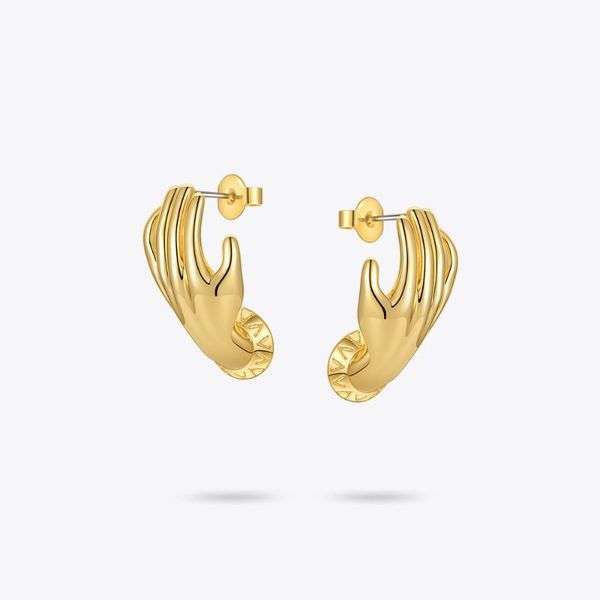 stud enfashion hands earrings for women gold color kolczyki 2021 birthday present piercing palm earings fashion jewelry e211252, Golden;silver
stud enfashion hands earrings for women gold color kolczyki 2021 birthday present piercing palm earings fashion jewelry e211252, Golden;silver