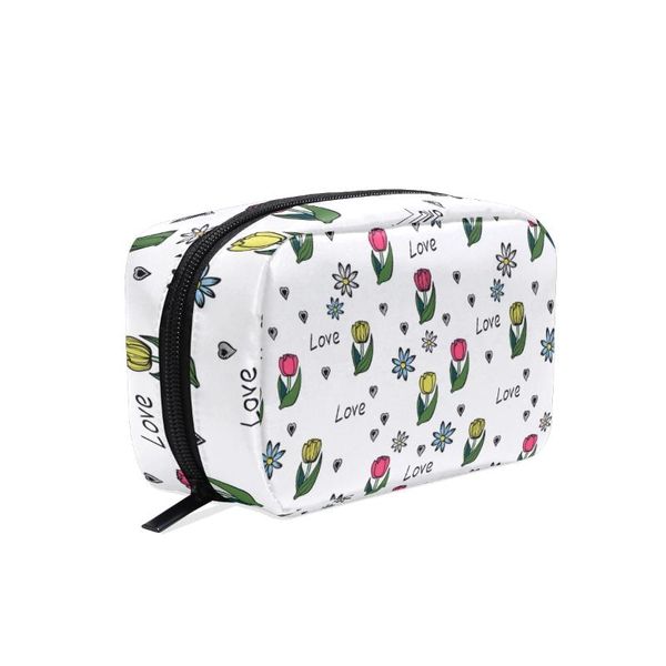 cosmetic bags & cases fengju makeup bag portable toiletries fashionable square storage for girls lady woman floral white
cosmetic bags & cases fengju makeup bag portable toiletries fashionable square storage for girls lady woman floral white