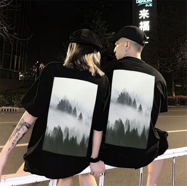 chao brand feel of god fog double thread sentials fort cloud sea po printing short sleeve t-shirt for men and women, White;black
chao brand feel of god fog double thread sentials fort cloud sea po printing short sleeve t-shirt for men and women, White;black