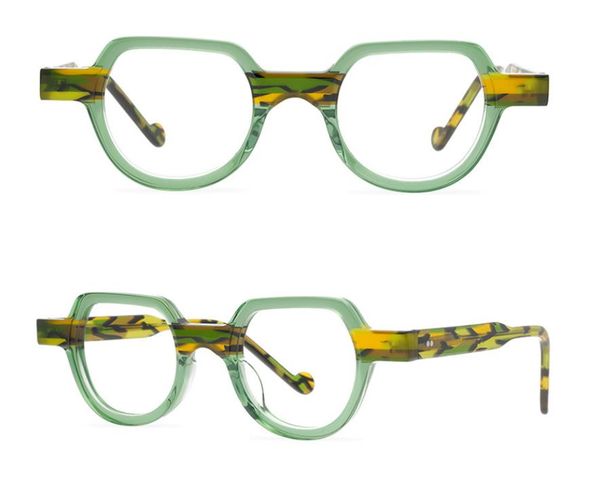 men's optical glasses frame brand designer men women eyeglass frames vintage small myopia glasses handmade fashion eyewear with box, Silver
men's optical glasses frame brand designer men women eyeglass frames vintage small myopia glasses handmade fashion eyewear with box, Silver