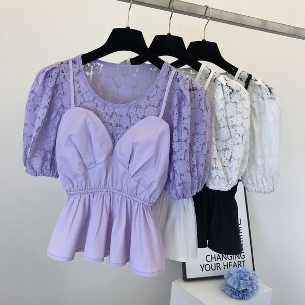 popular purple shirt for women's new short sleeve lace blouse blouses mujer fashion jer 2021 nancylin uztv, Black
popular purple shirt for women's new short sleeve lace blouse blouses mujer fashion jer 2021 nancylin uztv, Black