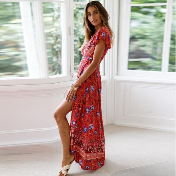 casual dresses paisley dress maxi holiday sundress party flower printed women's, Black;gray 
casual dresses paisley dress maxi holiday sundress party flower printed women's, Black;gray