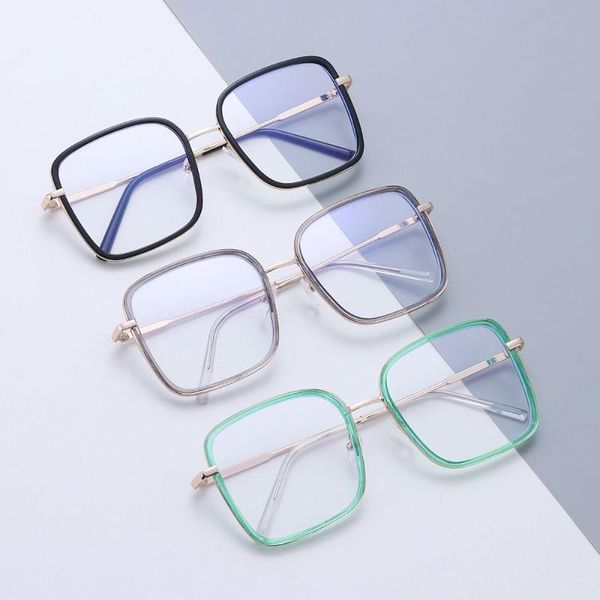 sunglasses round frame clear lens square eyeglasses anti blue light glasses office computer goggles blocking, White;black
sunglasses round frame clear lens square eyeglasses anti blue light glasses office computer goggles blocking, White;black