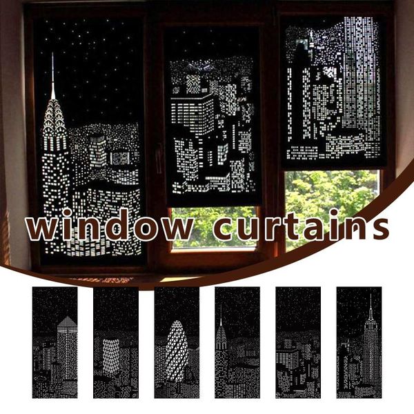 curtain & drapes night curtains with holes hollow out city stars sky living room bedroom decor
curtain & drapes night curtains with holes hollow out city stars sky living room bedroom decor