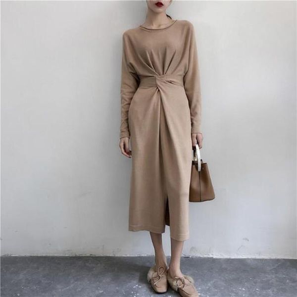 casual dresses women's elegant long sleeve split dress autumn female fashion clothes lady bow tie sashes solid vestido qv727, Black;gray
casual dresses women's elegant long sleeve split dress autumn female fashion clothes lady bow tie sashes solid vestido qv727, Black;gray