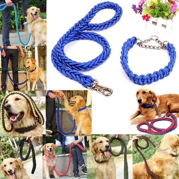 dog collar strong traction rope leashes traction rope collar set nylon large pet product price
dog collar strong traction rope leashes traction rope collar set nylon large pet product price