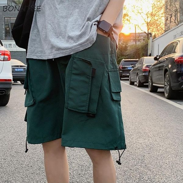 men's shorts men casual cargo summer trendy korean style baggy simple students leisure streetwear males trousers all-match chic ins, White;black
men's shorts men casual cargo summer trendy korean style baggy simple students leisure streetwear males trousers all-match chic ins, White;black
