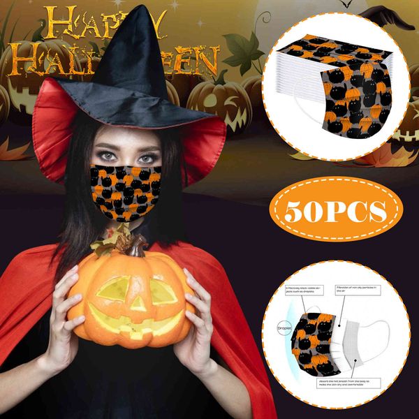 new halloween disposable printed mask with layers of fused spray thorn cloth pumpkin ghost mask
new halloween disposable printed mask with layers of fused spray thorn cloth pumpkin ghost mask