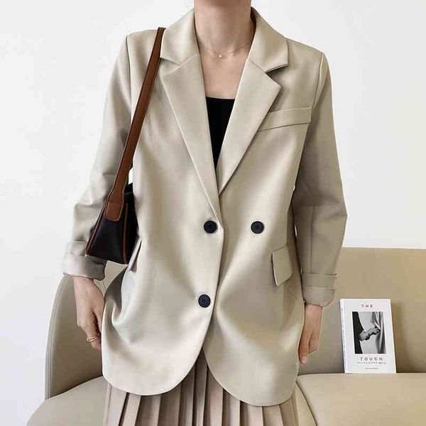 women's suits & blazers shengpalae blazer divided-back temperament, female spring , loose coat with long sleeve and indentation l1yd, White;black
women's suits & blazers shengpalae blazer divided-back temperament, female spring , loose coat with long sleeve and indentation l1yd, White;black