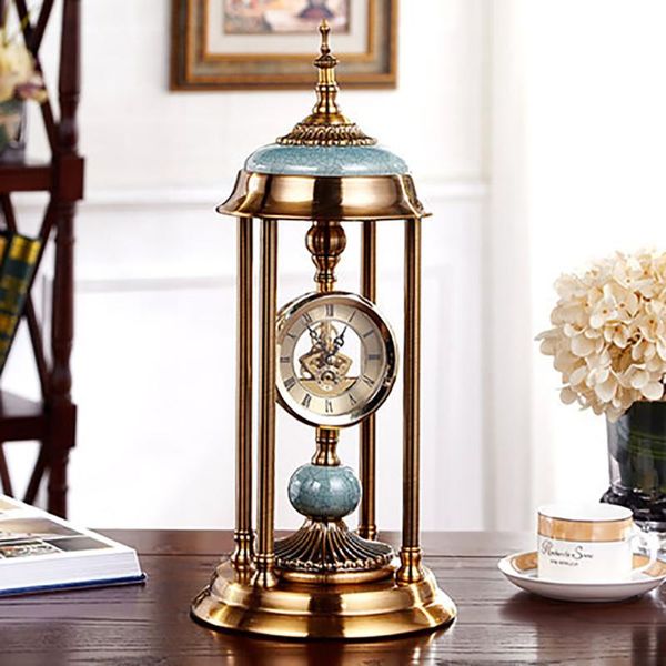 desk & table clocks retro rome clock luxury metal ceramic creative european style ornament home decoration gift
desk & table clocks retro rome clock luxury metal ceramic creative european style ornament home decoration gift