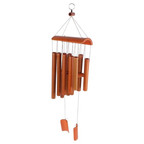 decorative objects & figurines wind chime bamboo tubes beech church bells hanging decor